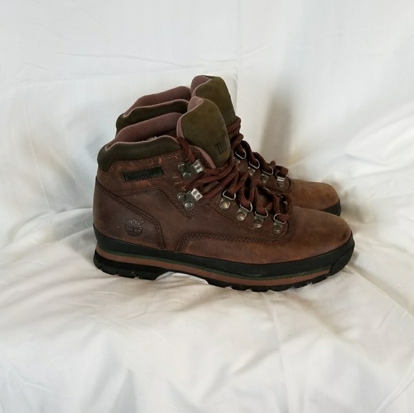 timberland leather hiking boots